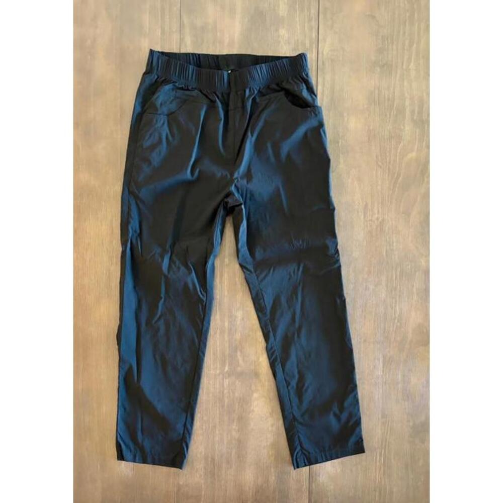 Men’s Black Elastic Waist Joggers Size Medium Lightweight